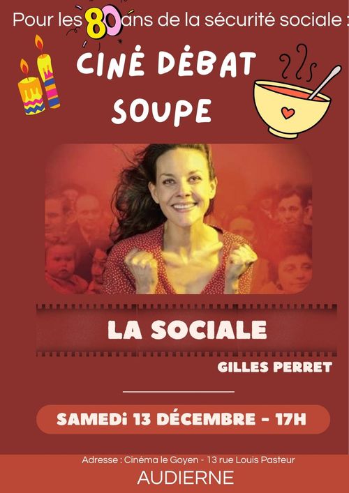 Ciné débat soupe - La Sociale